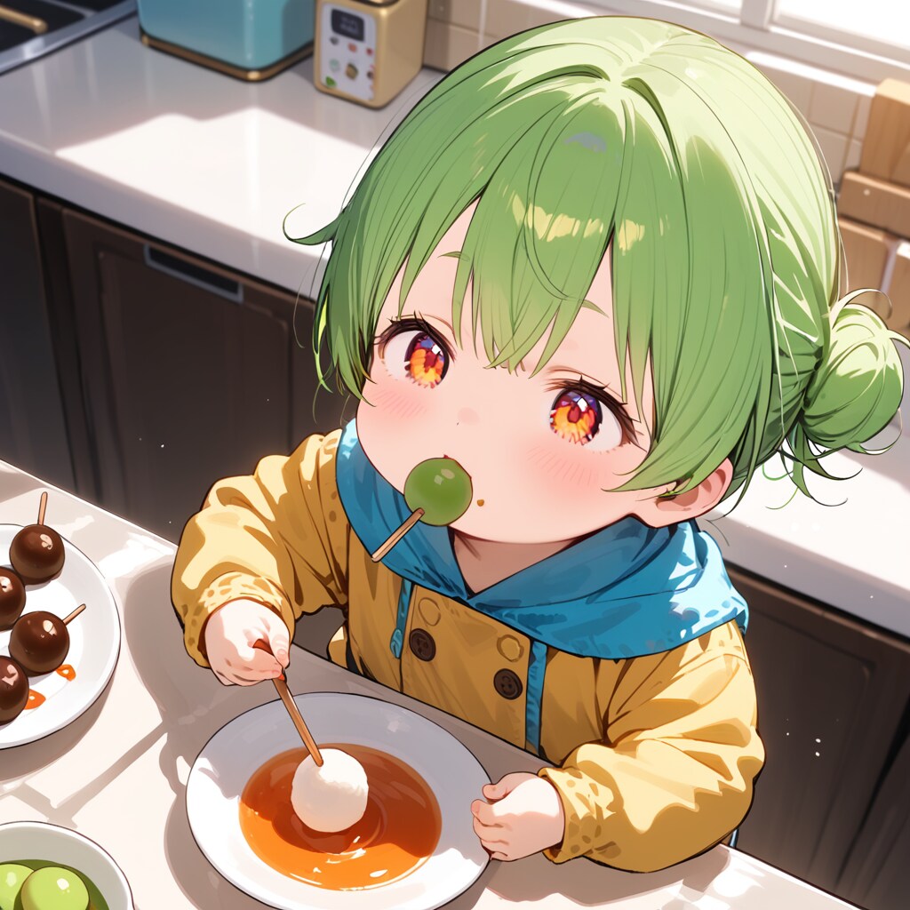 みたらし団子…じゃないねw