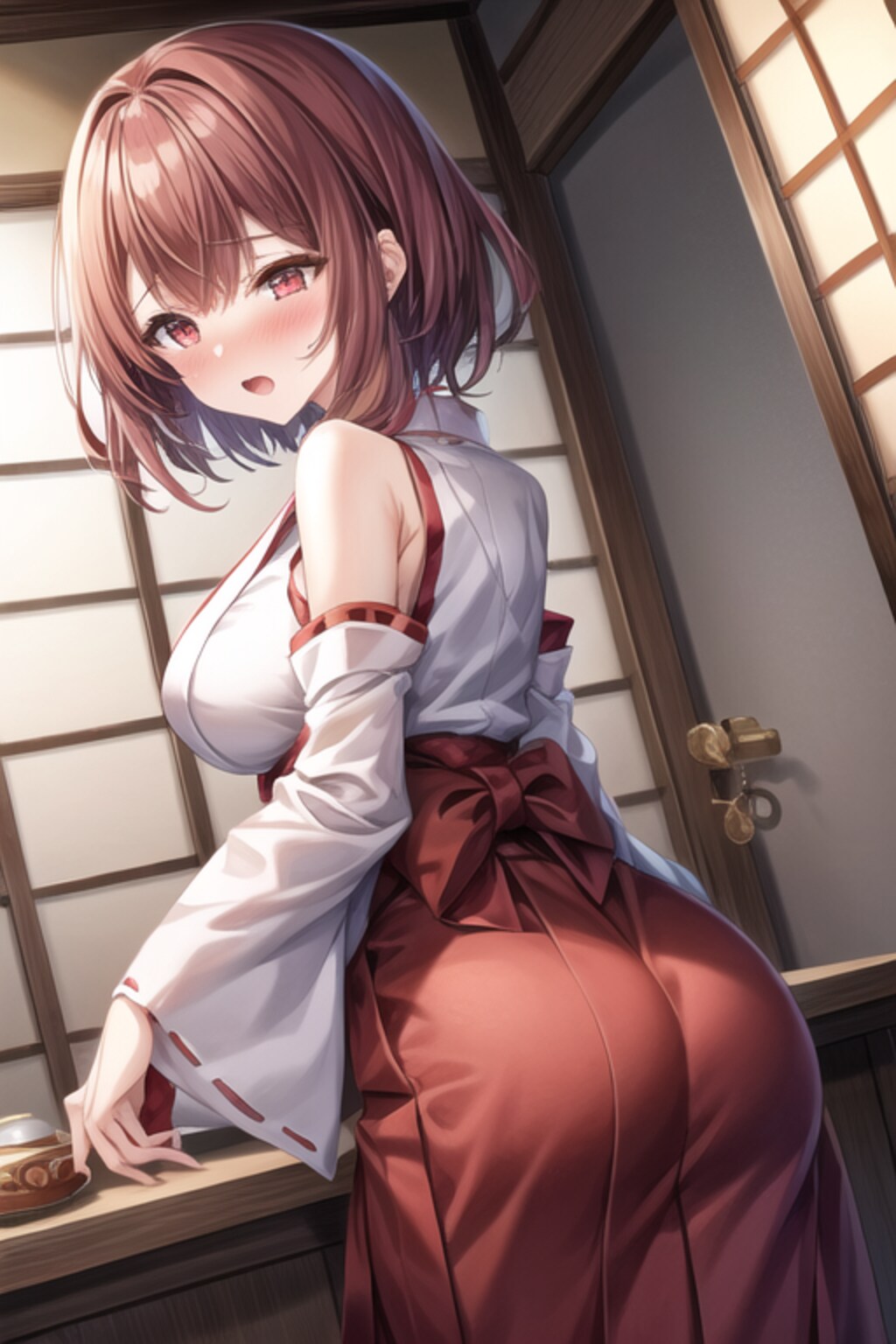 お尻(巫女)
