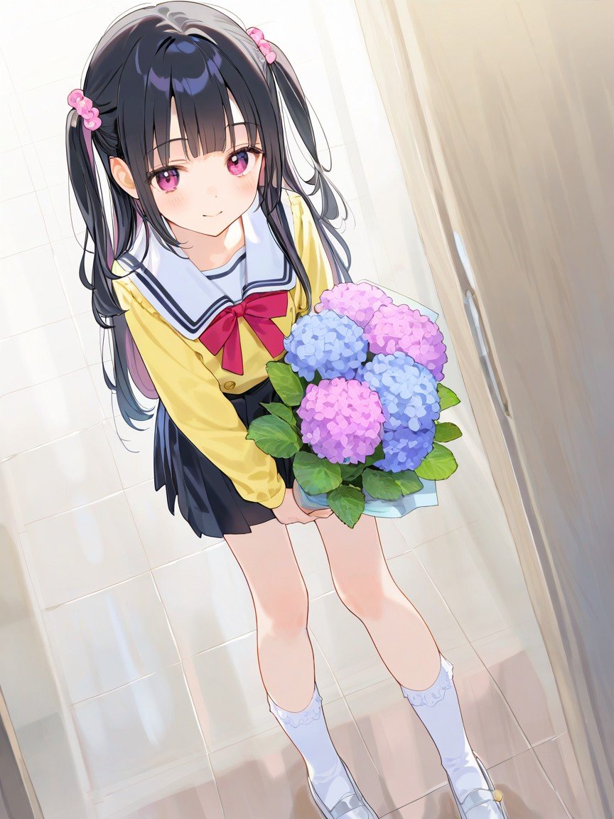 紫陽花のブーケ