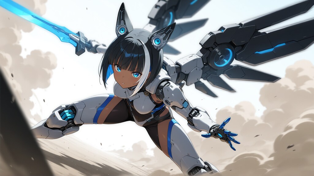 うちの子ケモ耳サイボーグ