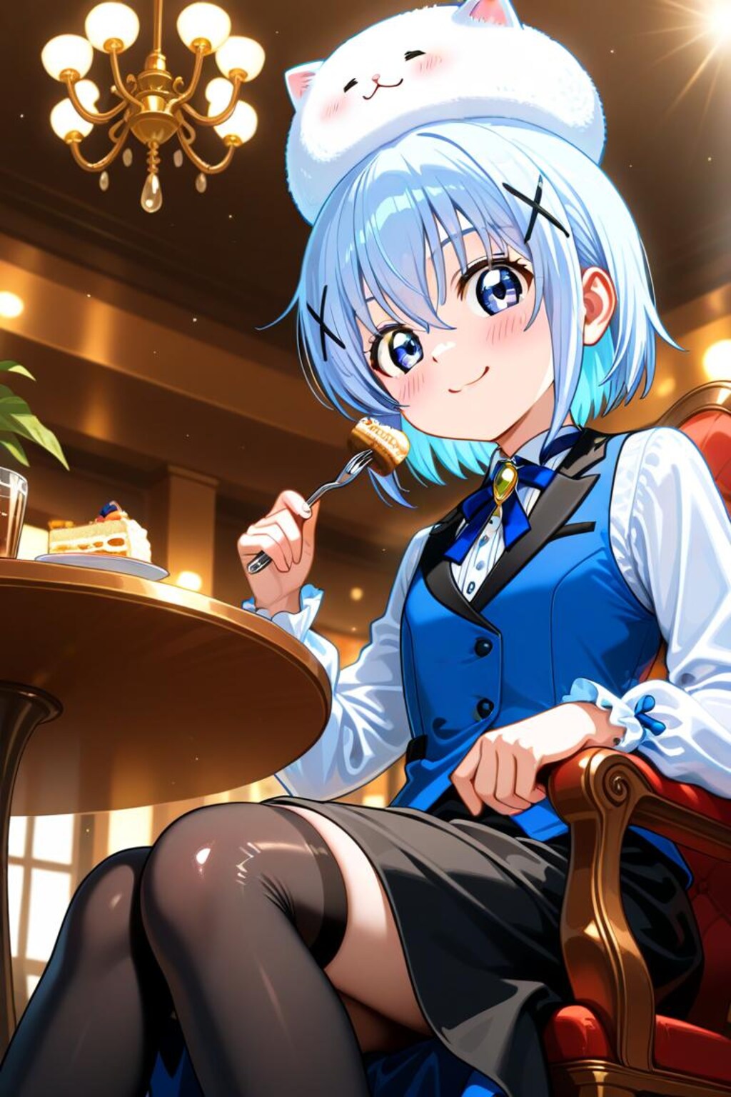 ハヤテのごとく　綾崎ハヤテ　チノ衣装