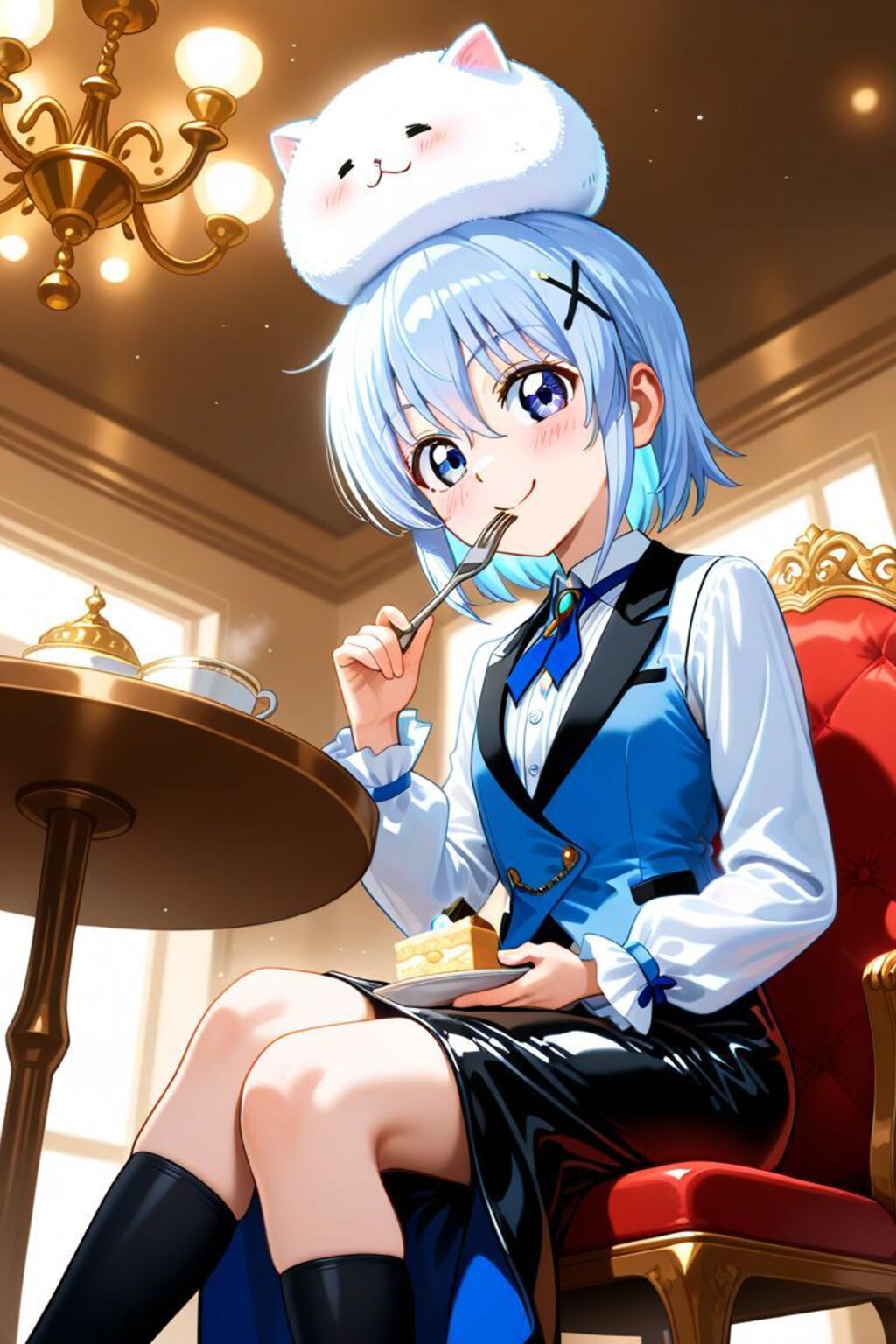 ハヤテのごとく　綾崎ハヤテ　チノ衣装