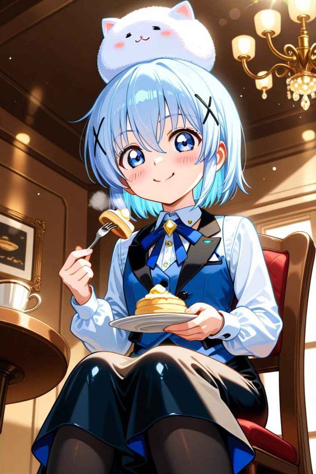 ハヤテのごとく　綾崎ハヤテ　チノ衣装