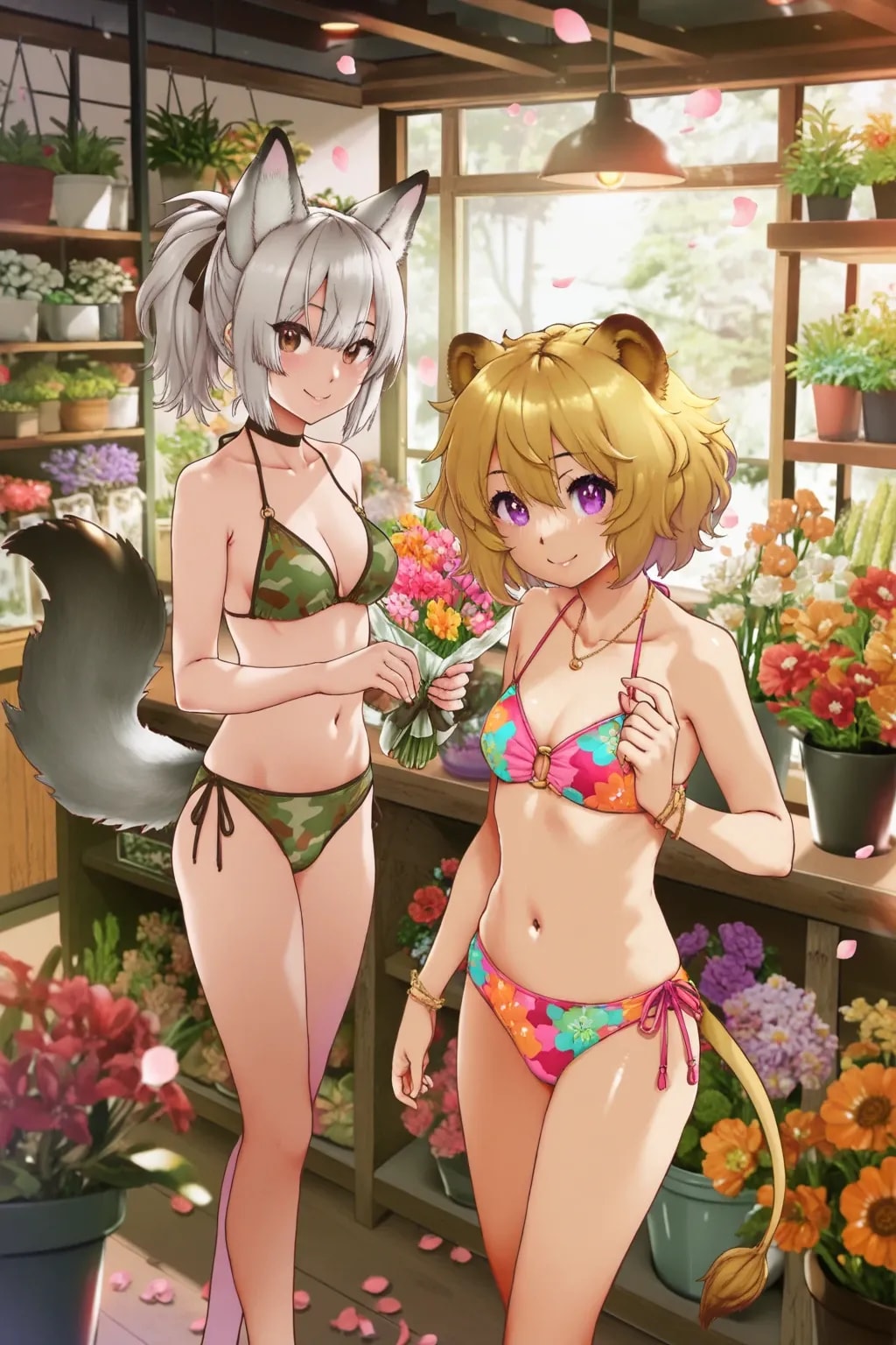 ビキニ花屋