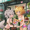 ビキニ花屋 3枚目