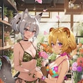 ビキニ花屋 4枚目