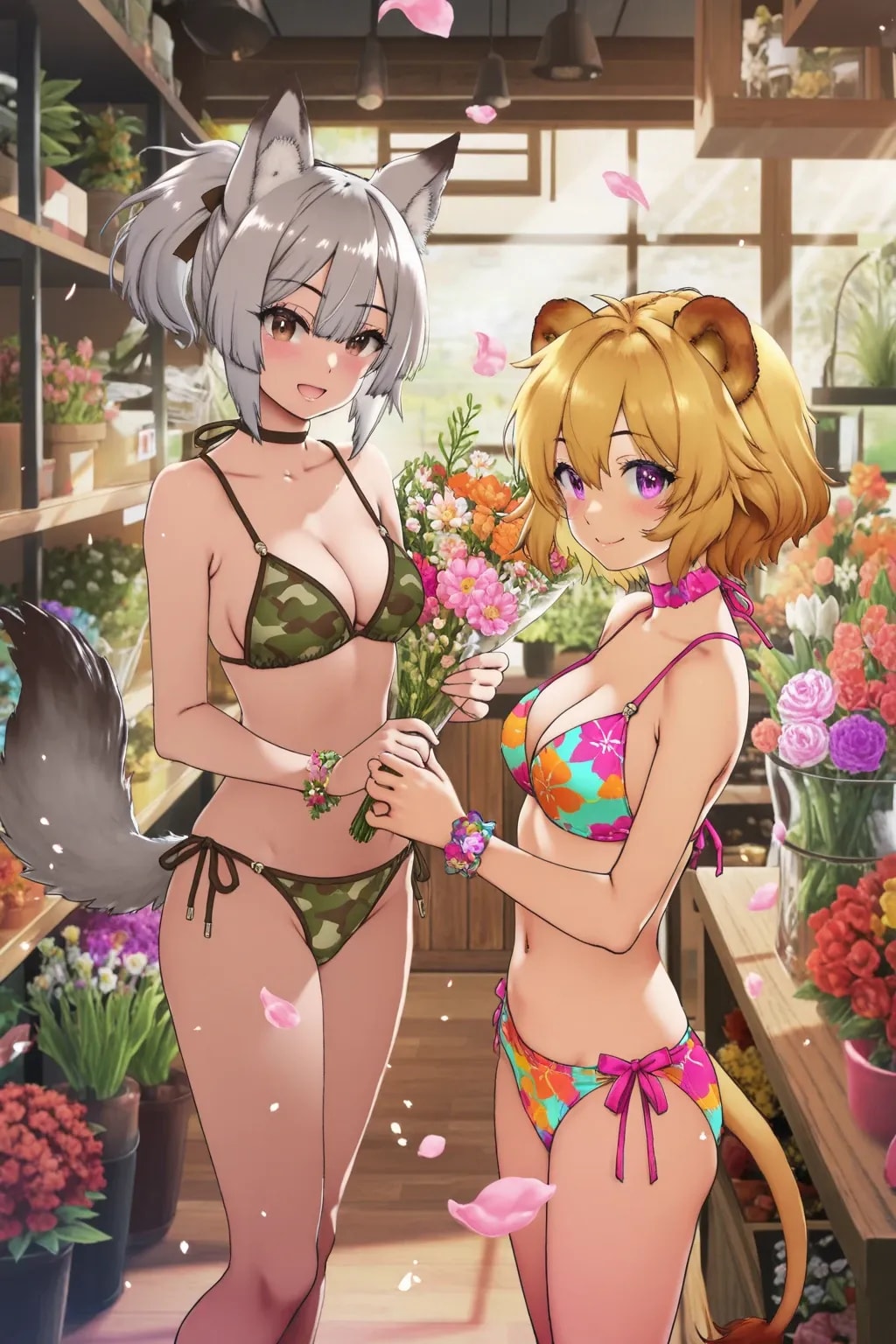 ビキニ花屋