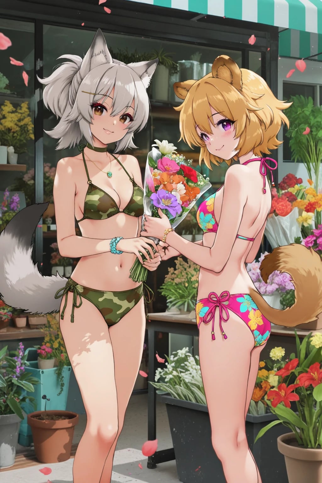 ビキニ花屋