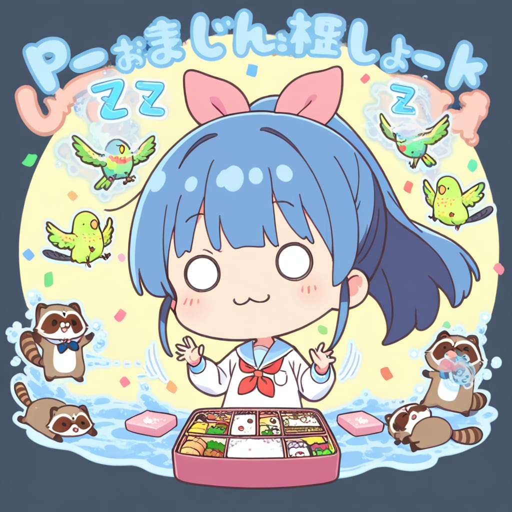 青髪ちゃん | の人気AIイラスト・グラビア