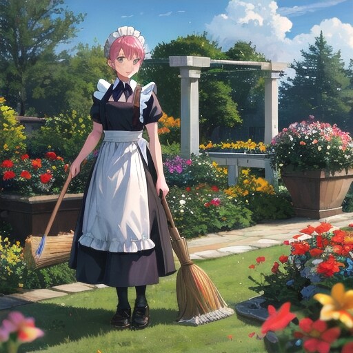 メイド | の人気AIイラスト・グラビア