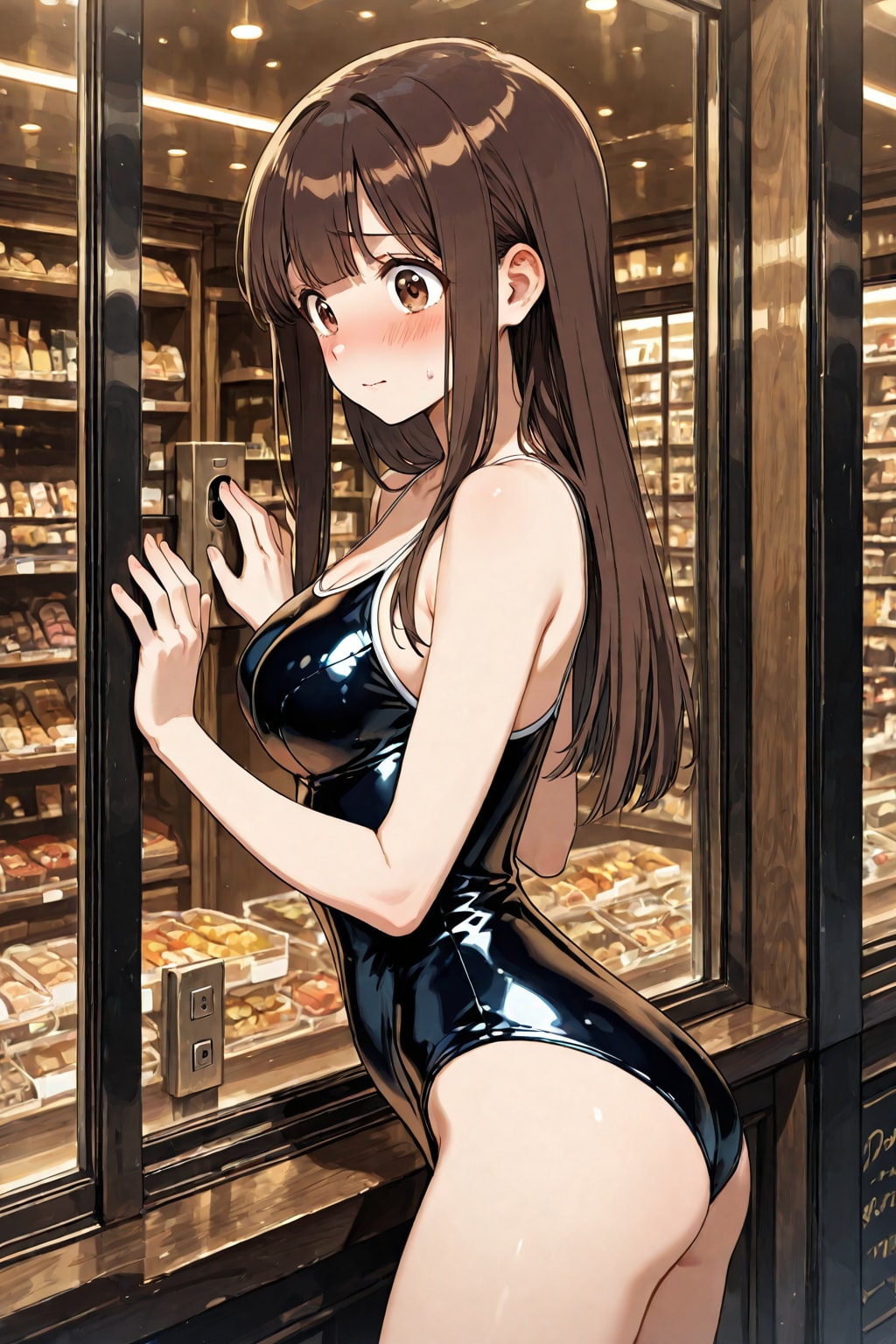 お店の中入るの？