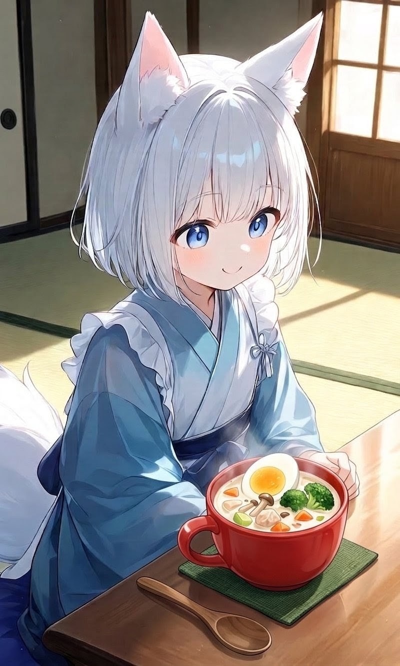 具沢山アーモンドミルクスープ | の人気AIイラスト・グラビア