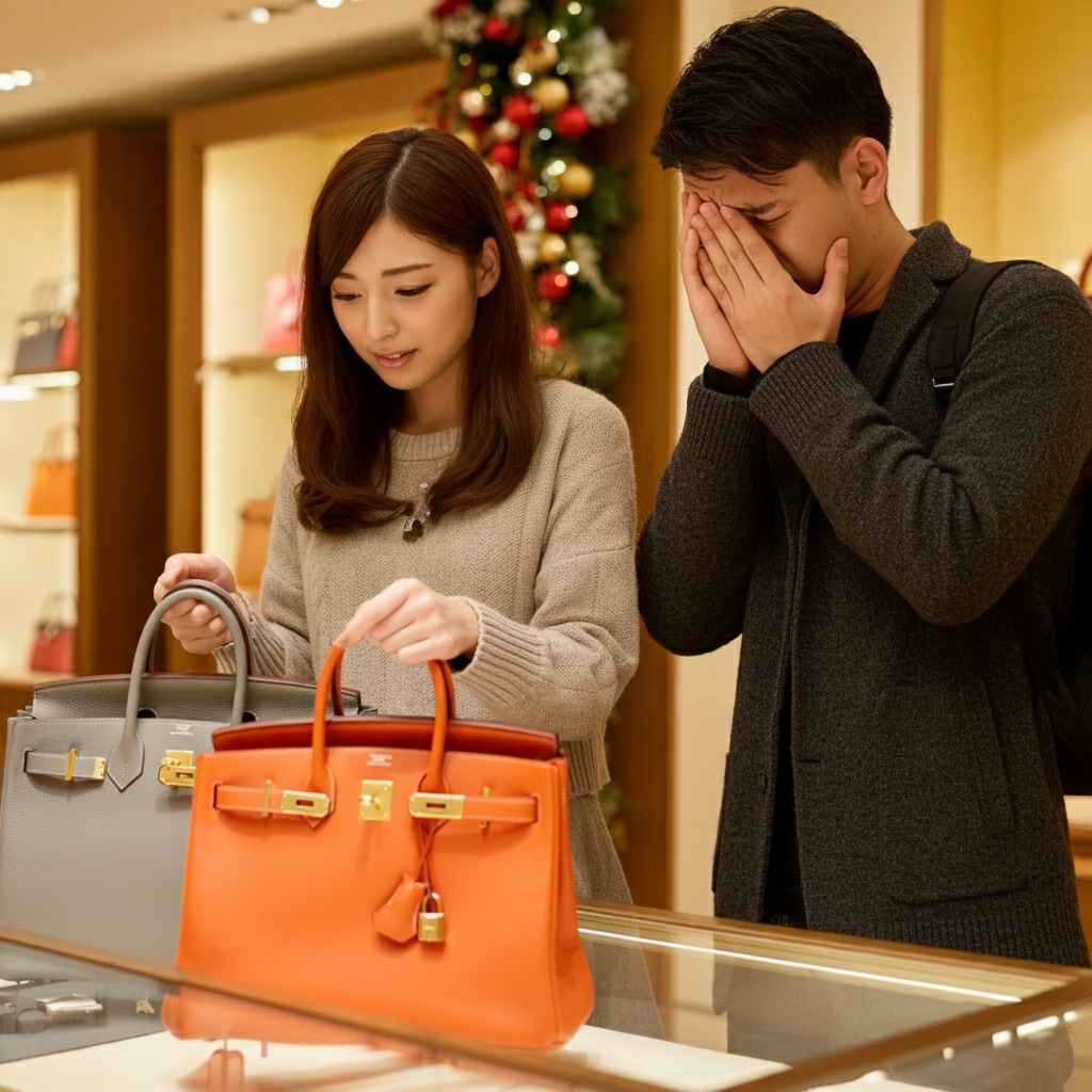 クリスマスプレゼントの買い物