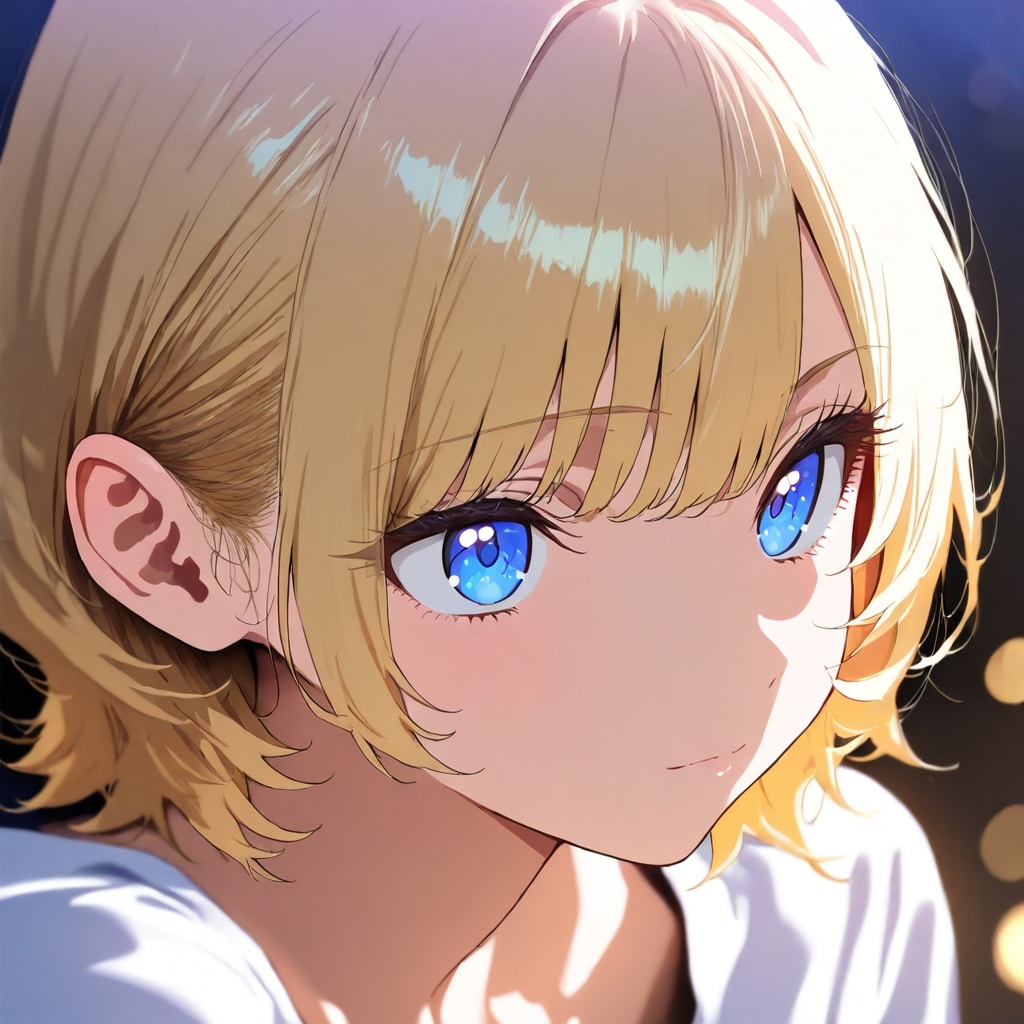 「習作」顔のクローズアップ　by #FENRIR Ver. | の人気AIイラスト・グラビア