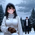 雪だるまを作ってみました✨ 9枚目