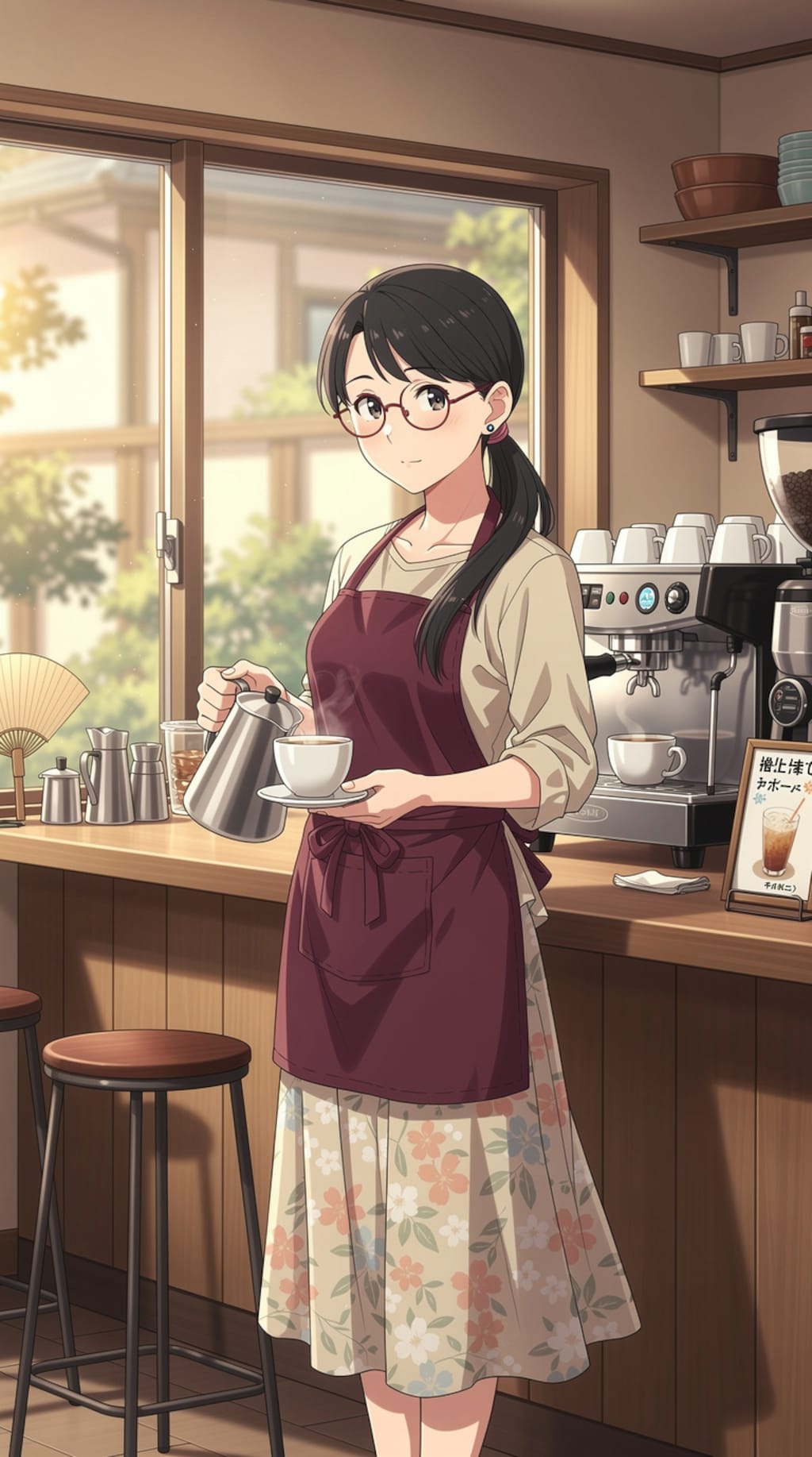 淹れ立てコーヒーいかがですか？