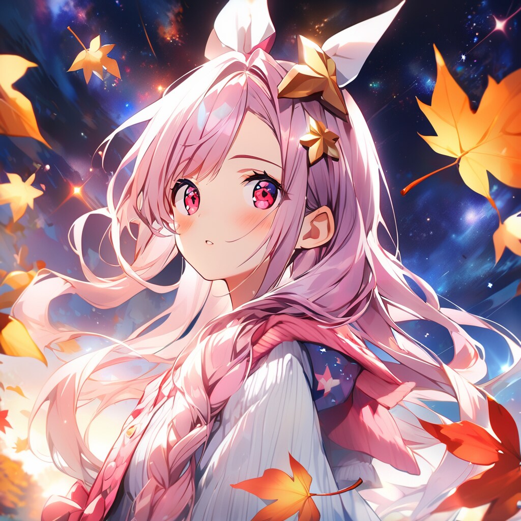 紅葉と星空 | の人気AIイラスト・グラビア