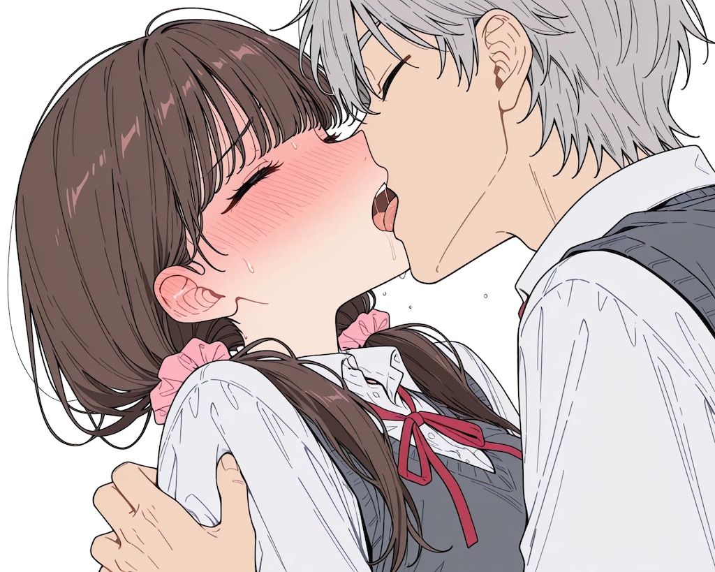 キス顔