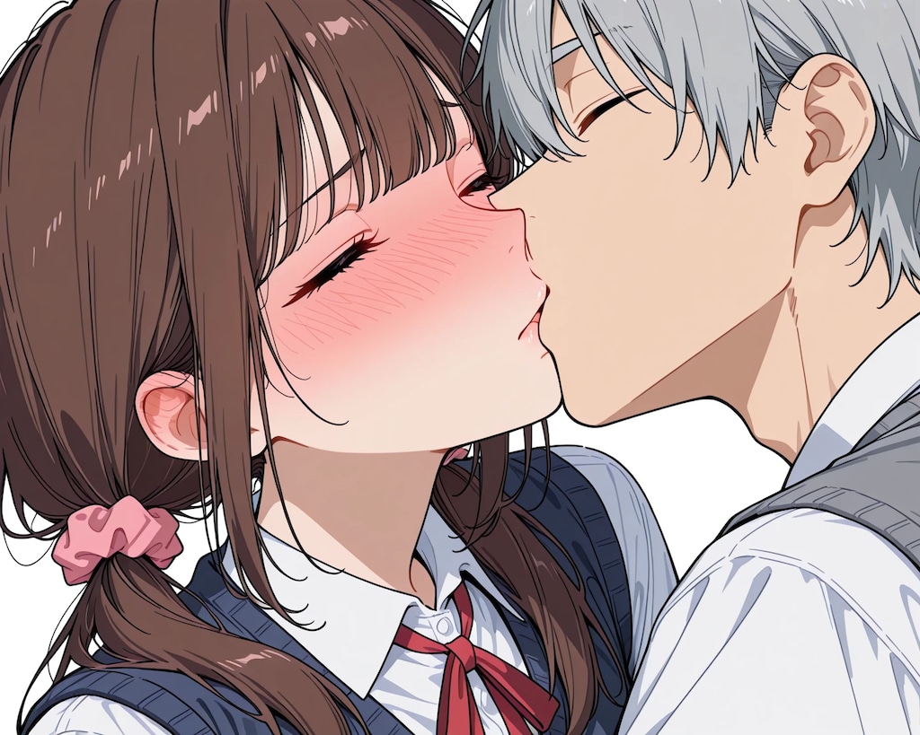 キス顔