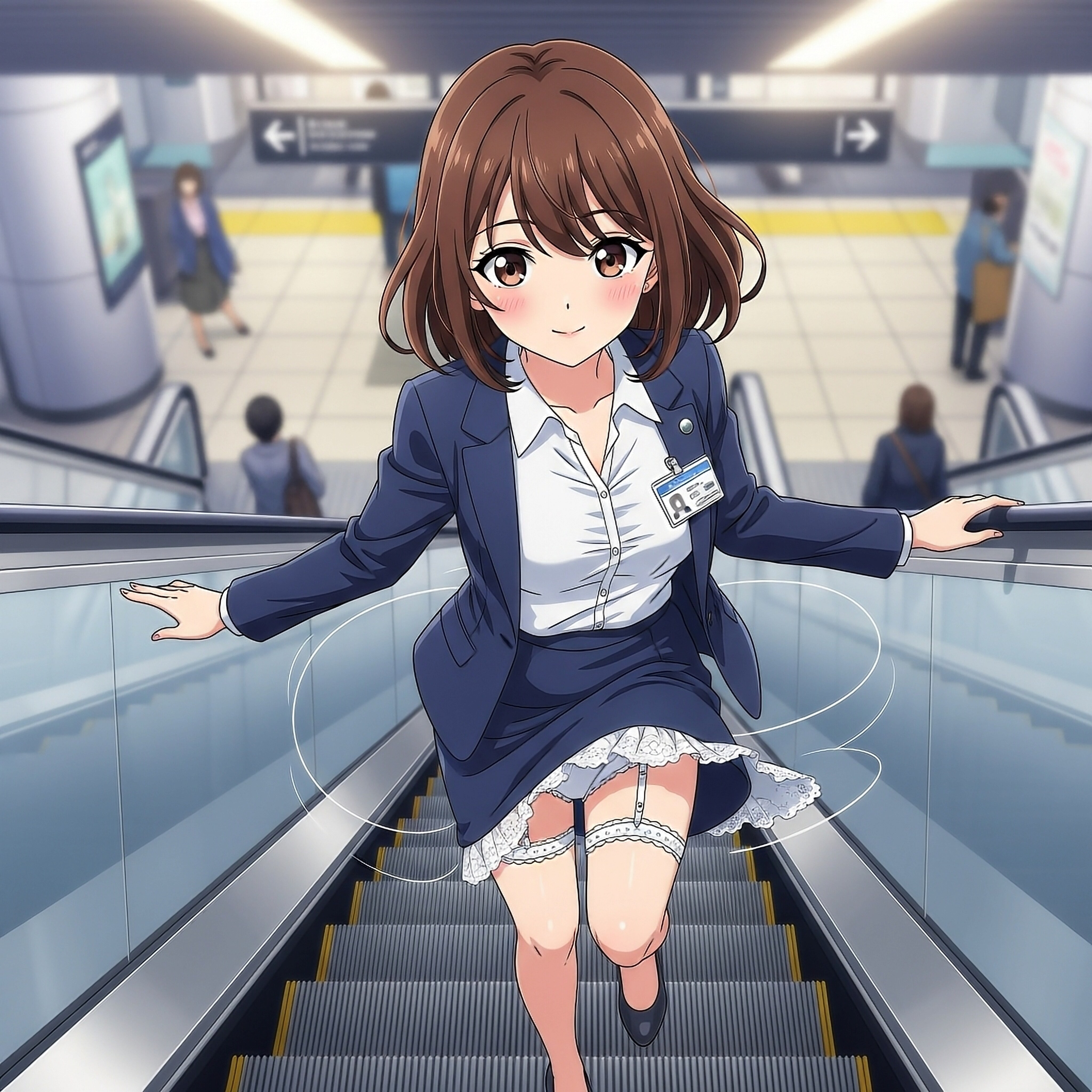 ピクセルちゃんのパンチラ