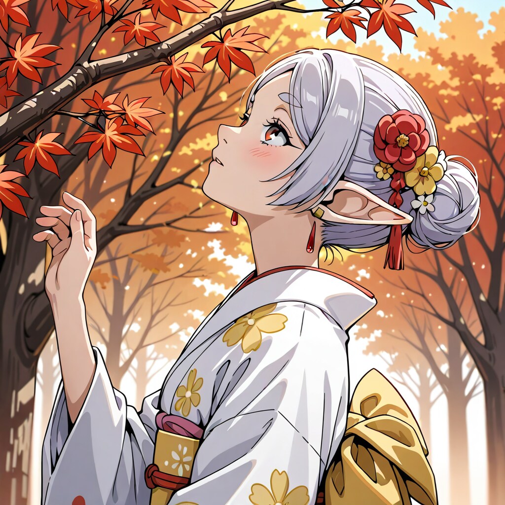 紅葉のフリーレン | の人気AIイラスト・グラビア