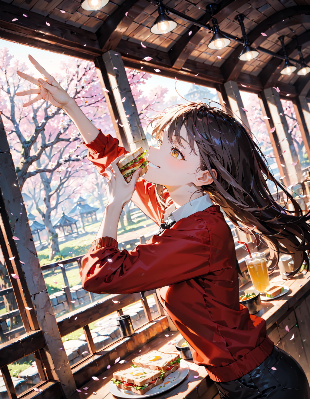 今日はサンドイッチデー