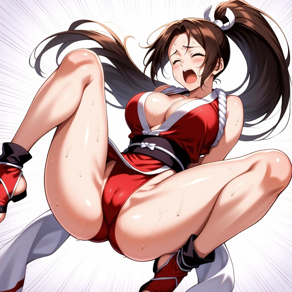 不知火舞　開脚被ダメ