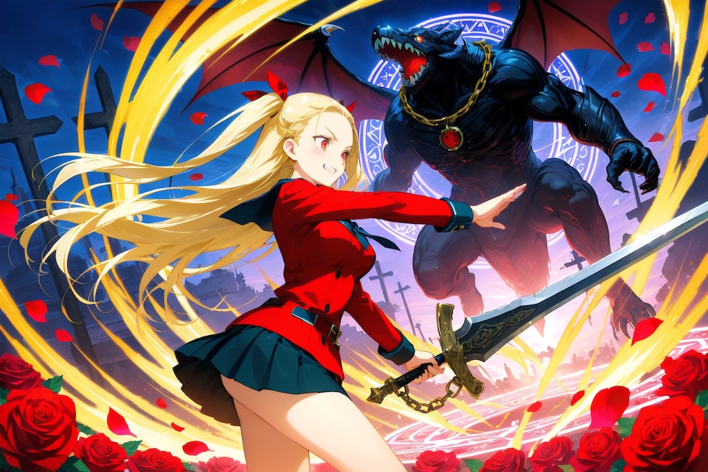 うちのシマにカチコミなんていい度胸してんじゃん