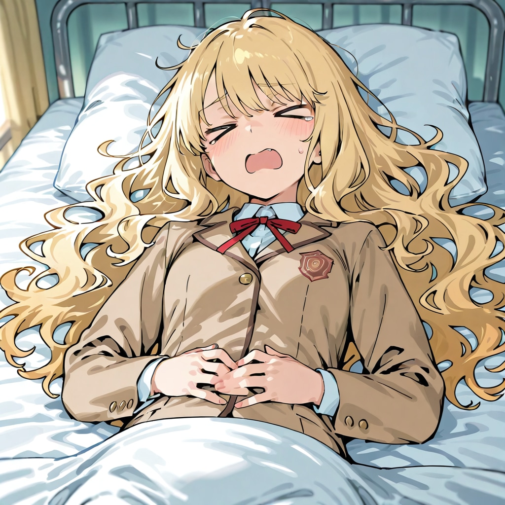 ひやスパカレーを食べ過ぎたちちぷいちゃん