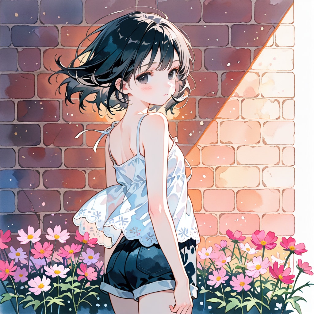 秋桜揺れて