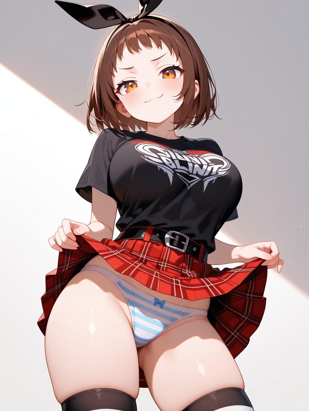 縞パン
