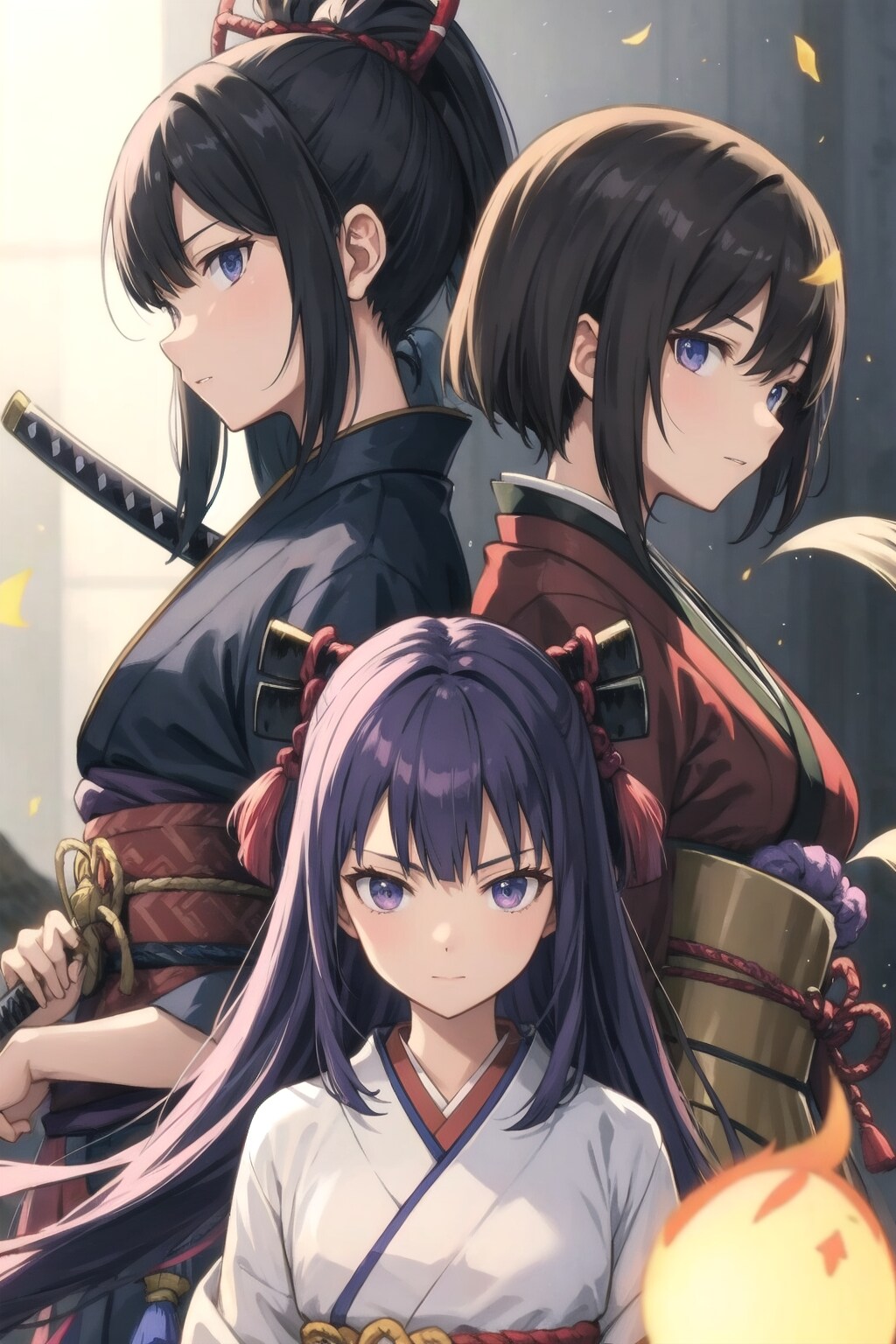 侍と巫女