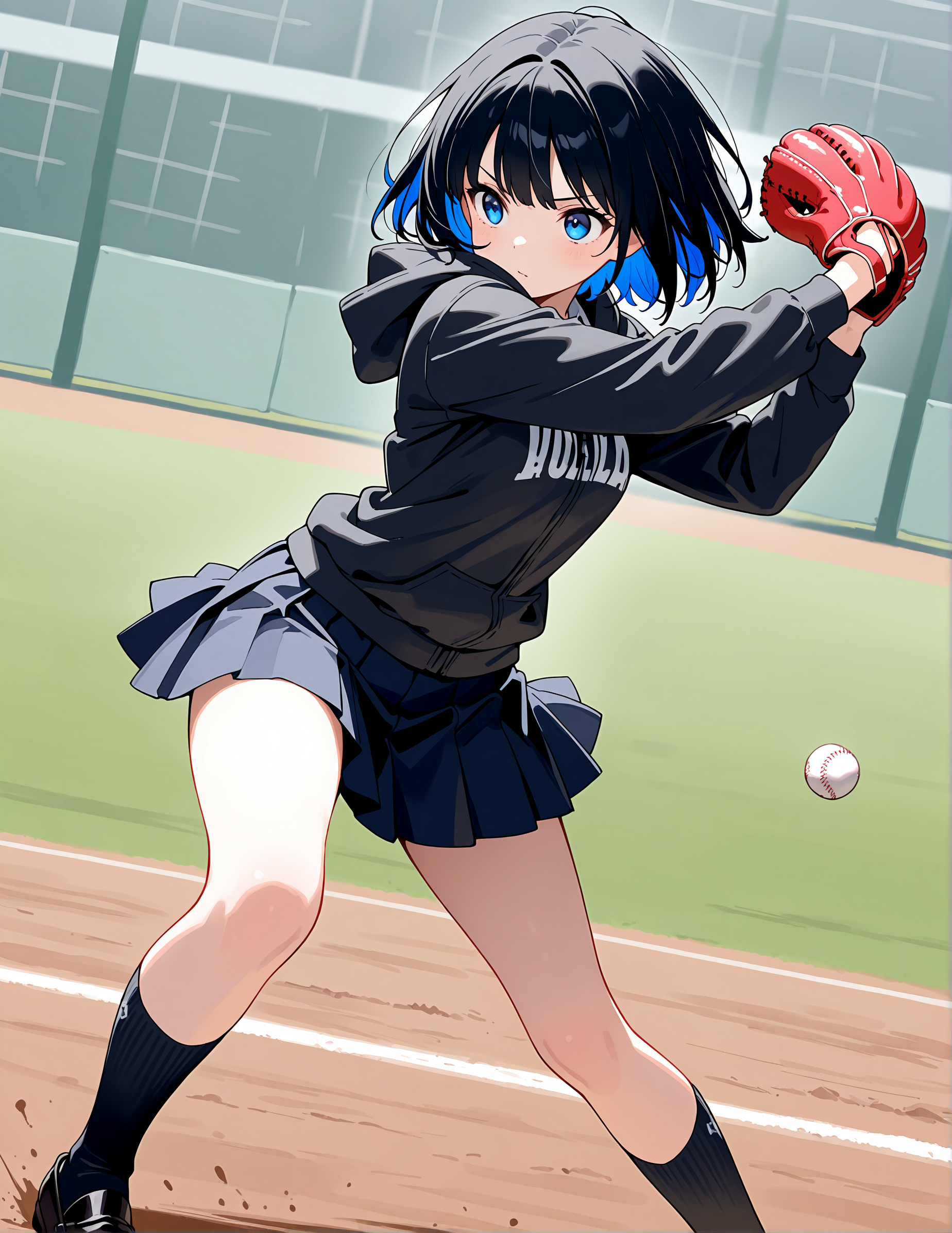 公認野球規則6.02の中のどれかの絵だ！ | の人気AIイラスト・グラビア