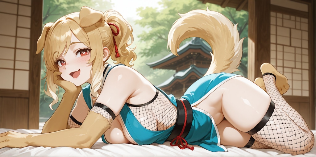 ミリーちゃん　オリエンタルな衣装