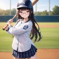 野球女子 小夜 2枚目
