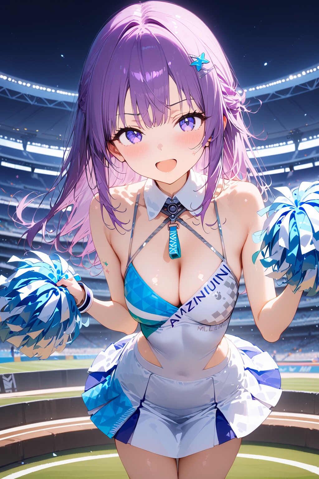 フレフレ少女（HALO）ちちぷいのみんな応援します♪ | の人気AIイラスト・グラビア