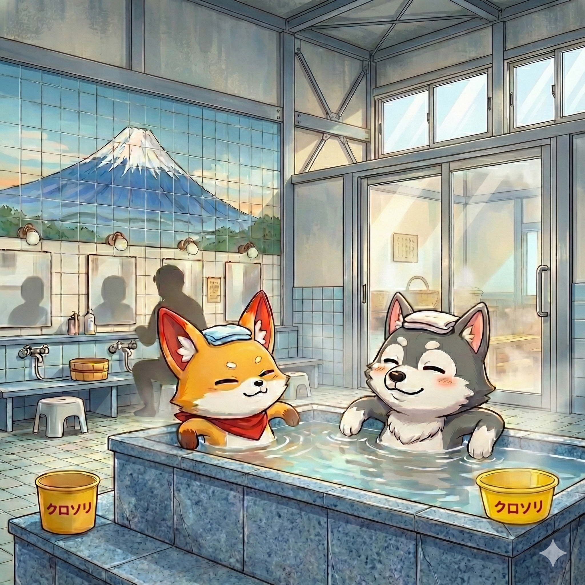 孤狼の銭湯 | の人気AIイラスト・グラビア