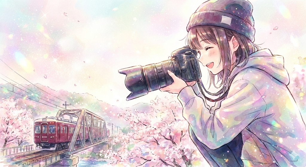 能勢電鉄を撮影 | の人気AIイラスト・グラビア