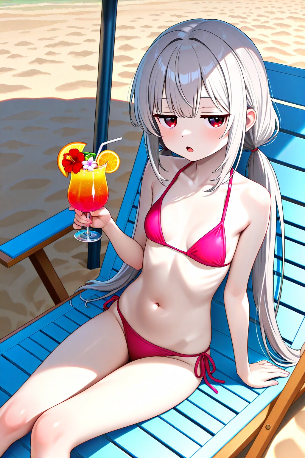 アイちゃんの春水着