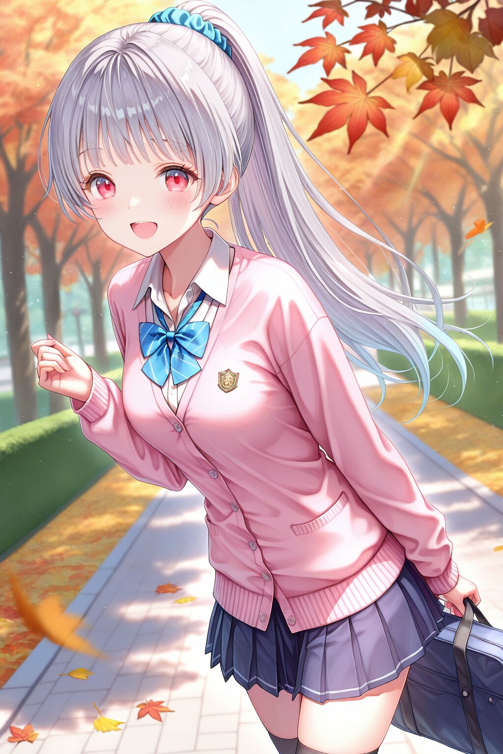 下校中の雛菊ちゃん