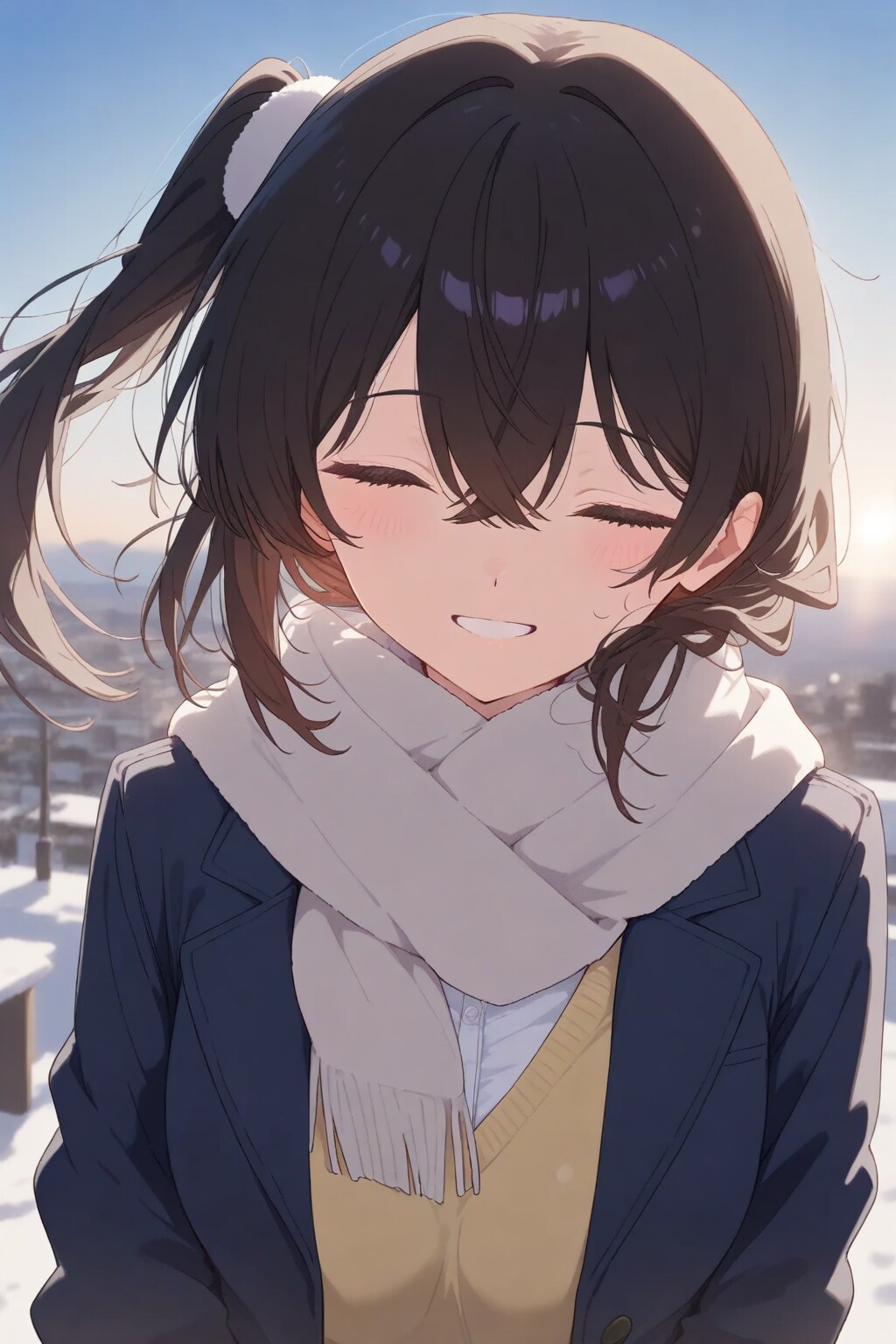 サイドポニーテール 女性23歳