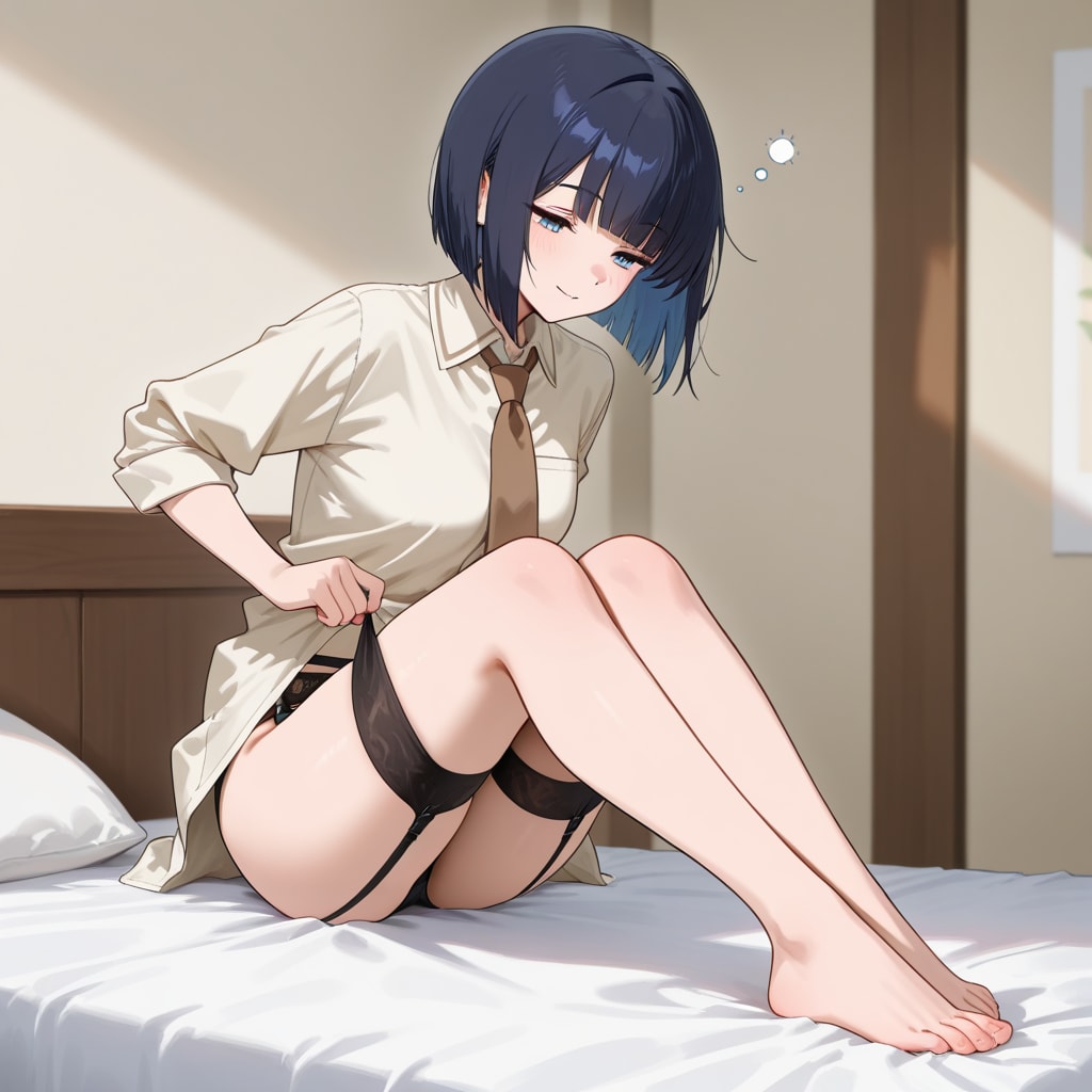 寝ぼけながらの着替え