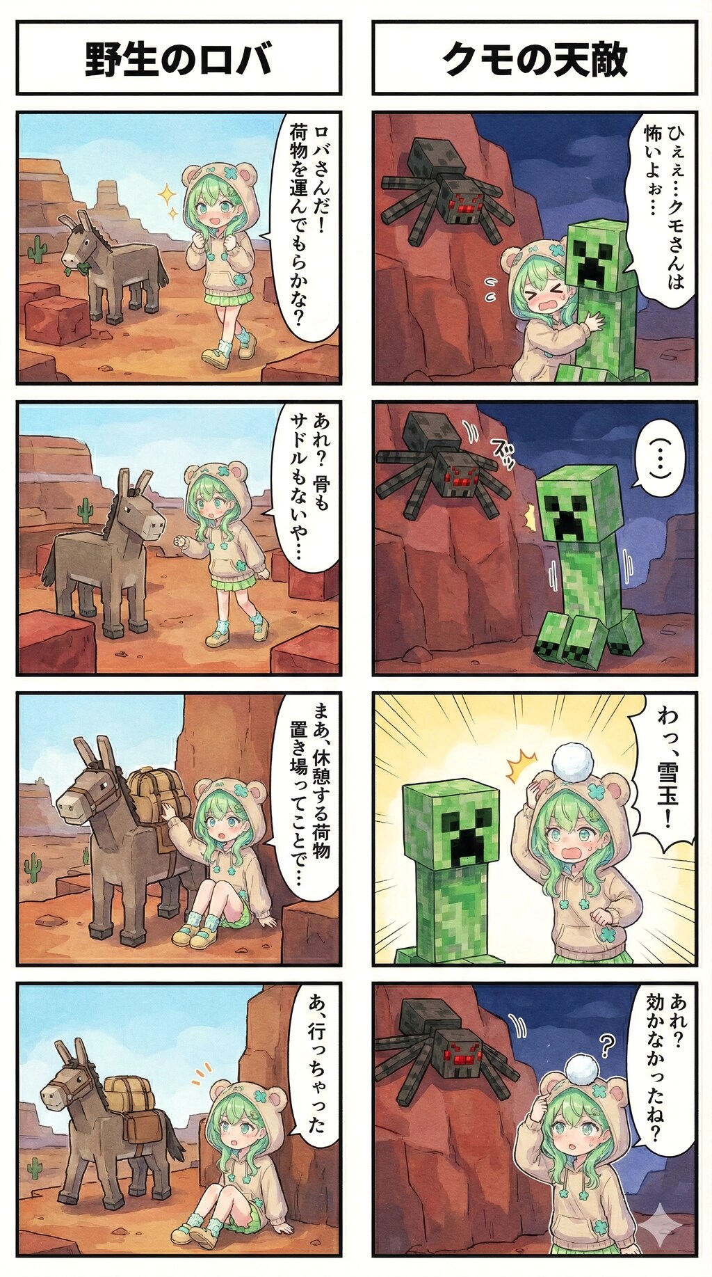 Mesa Hardship: The Creeper's Help