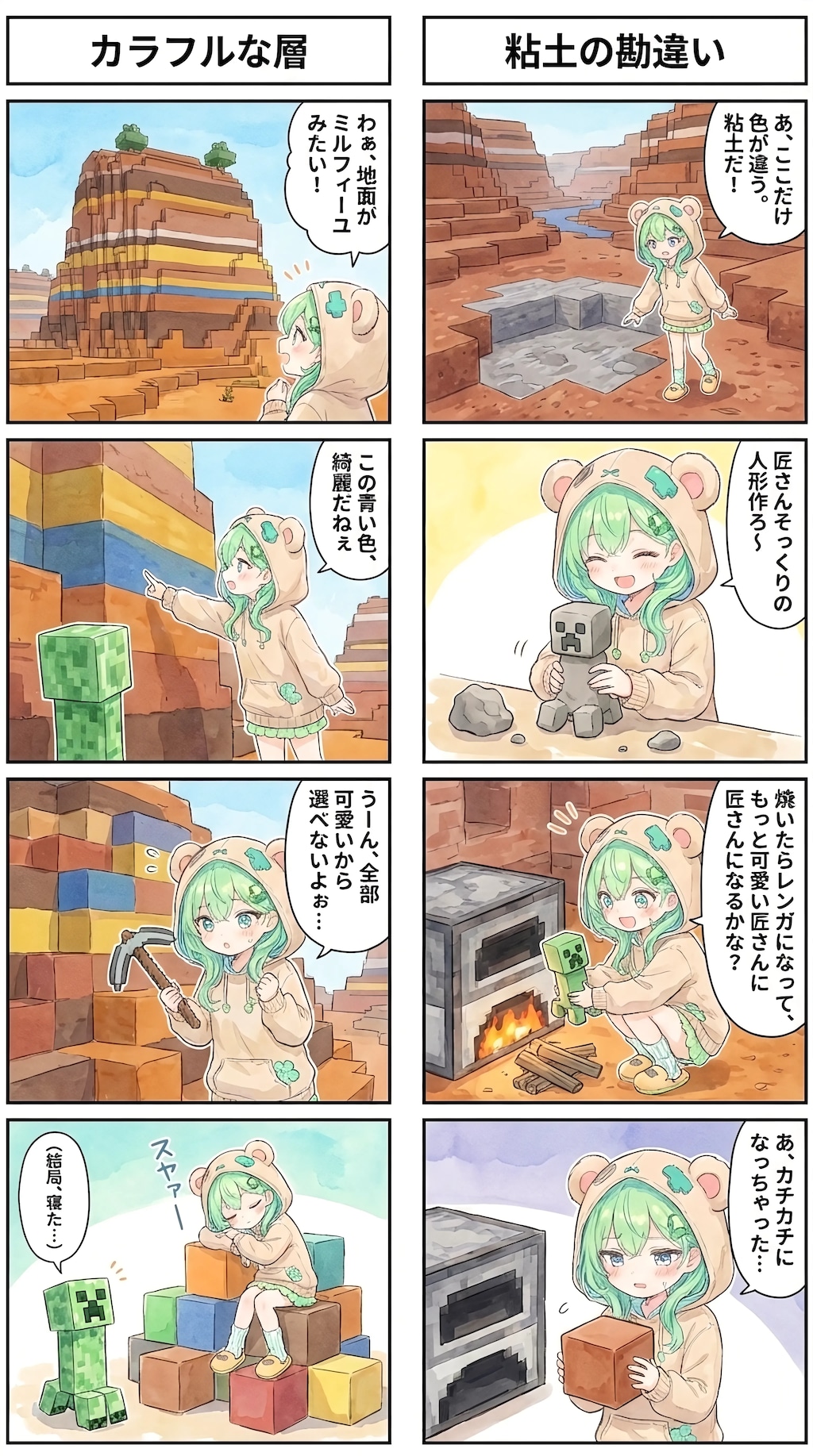 Mesa Hardship: The Creeper's Help