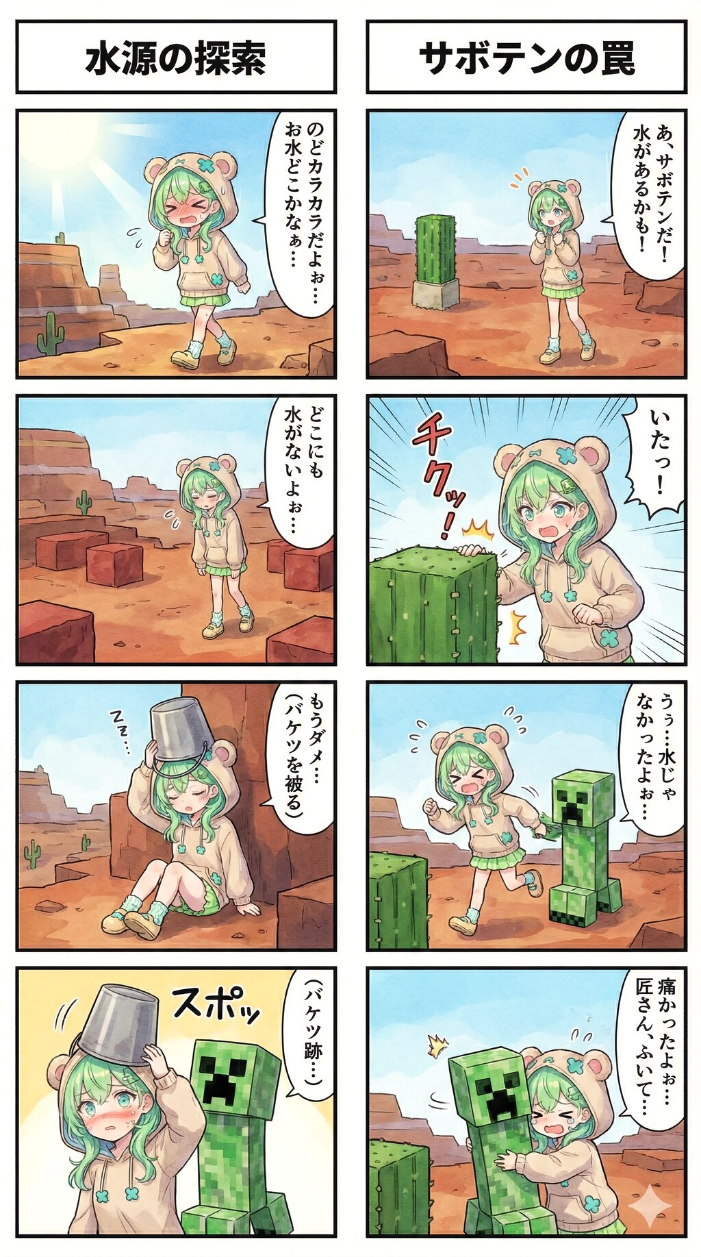 Mesa Hardship: The Creeper's Help