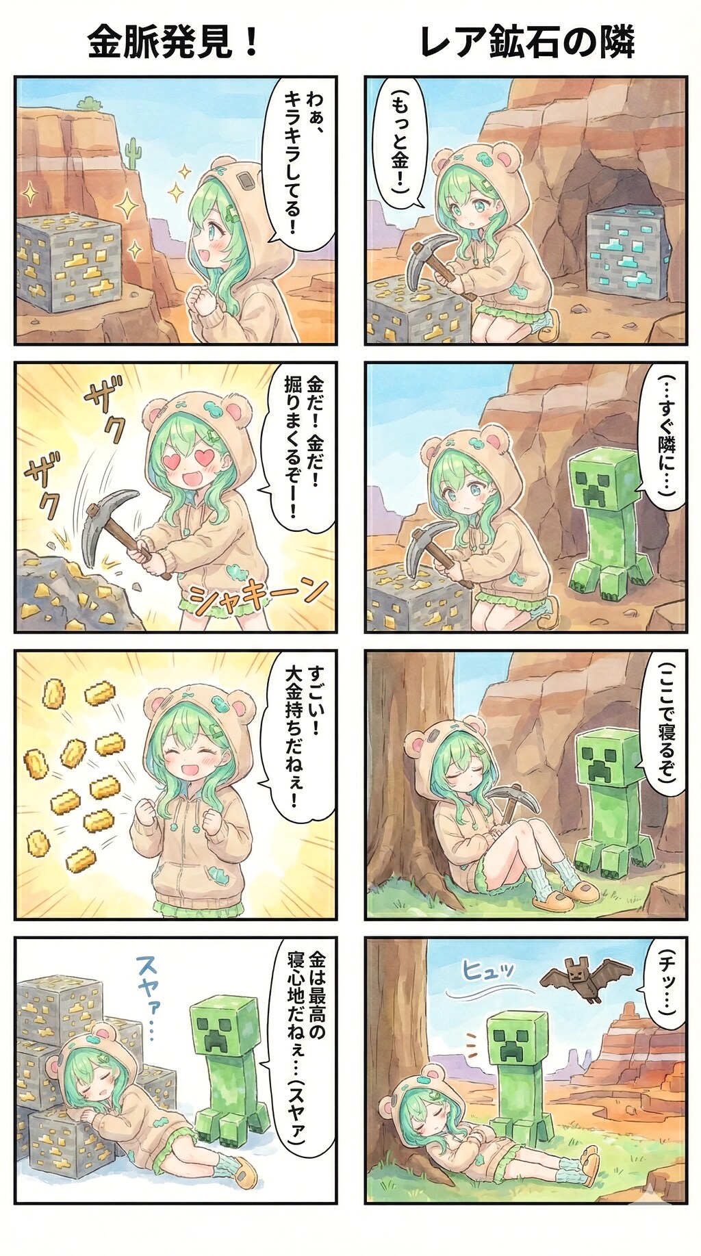 Mesa Hardship: The Creeper's Help