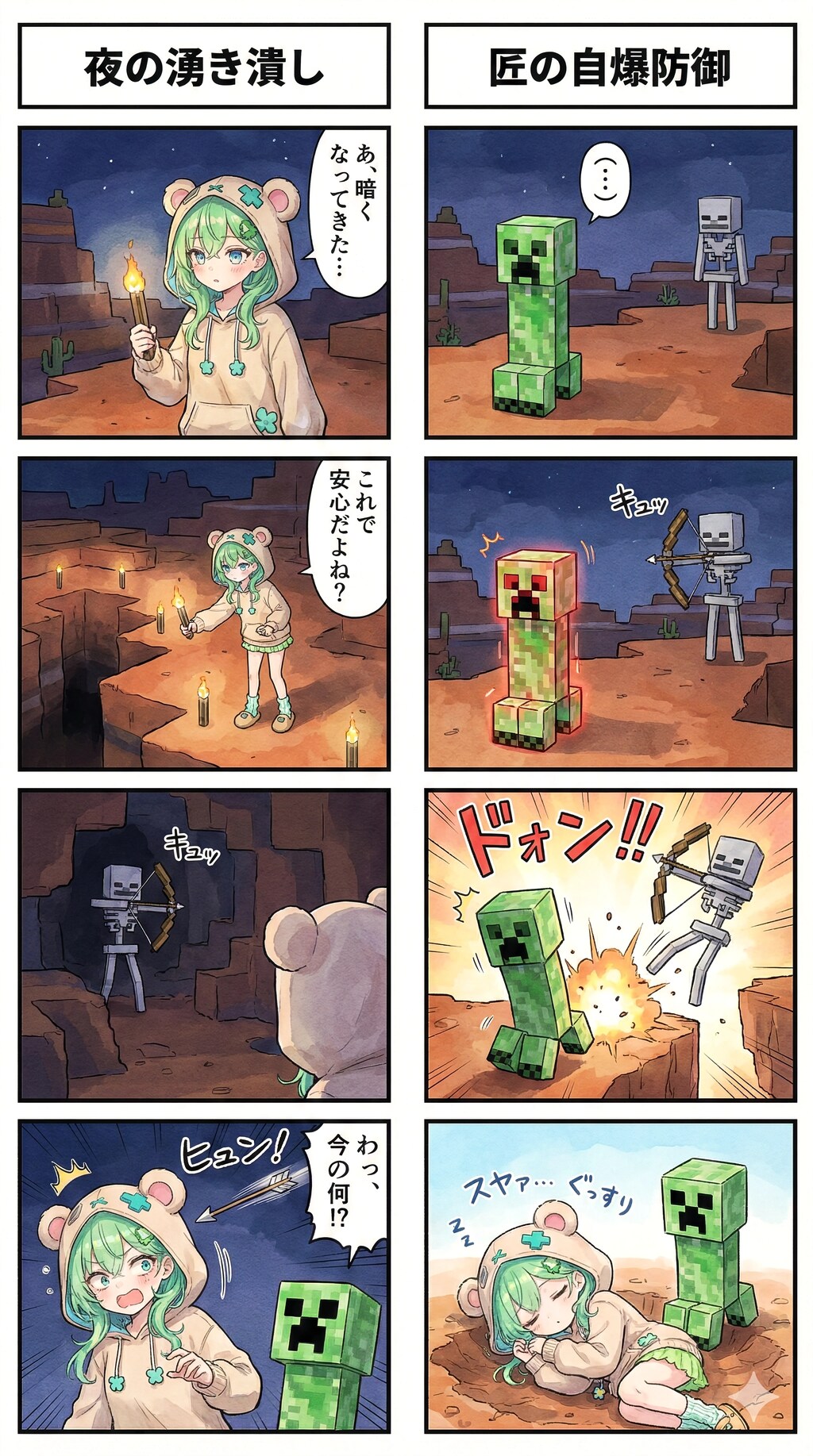 Mesa Hardship: The Creeper's Help