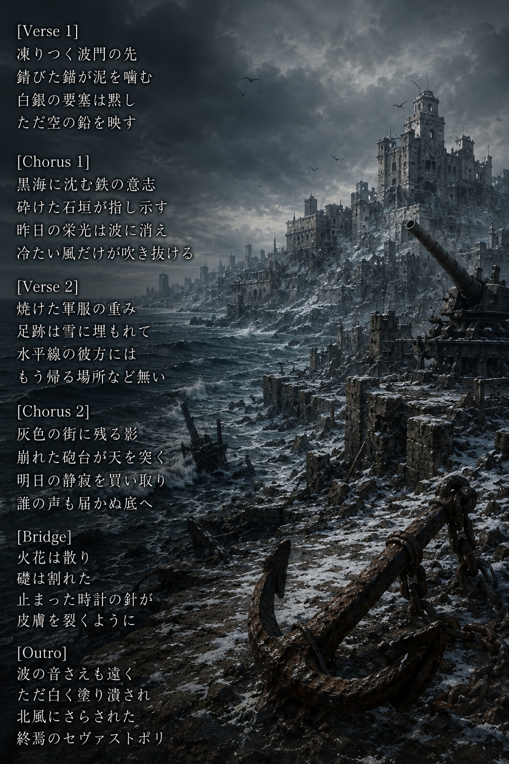 歌詞カード