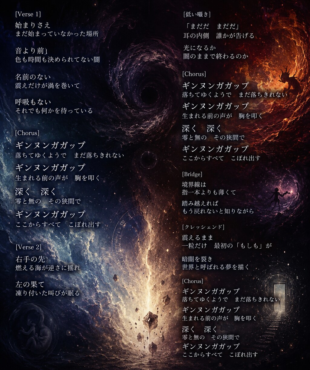 歌詞カード