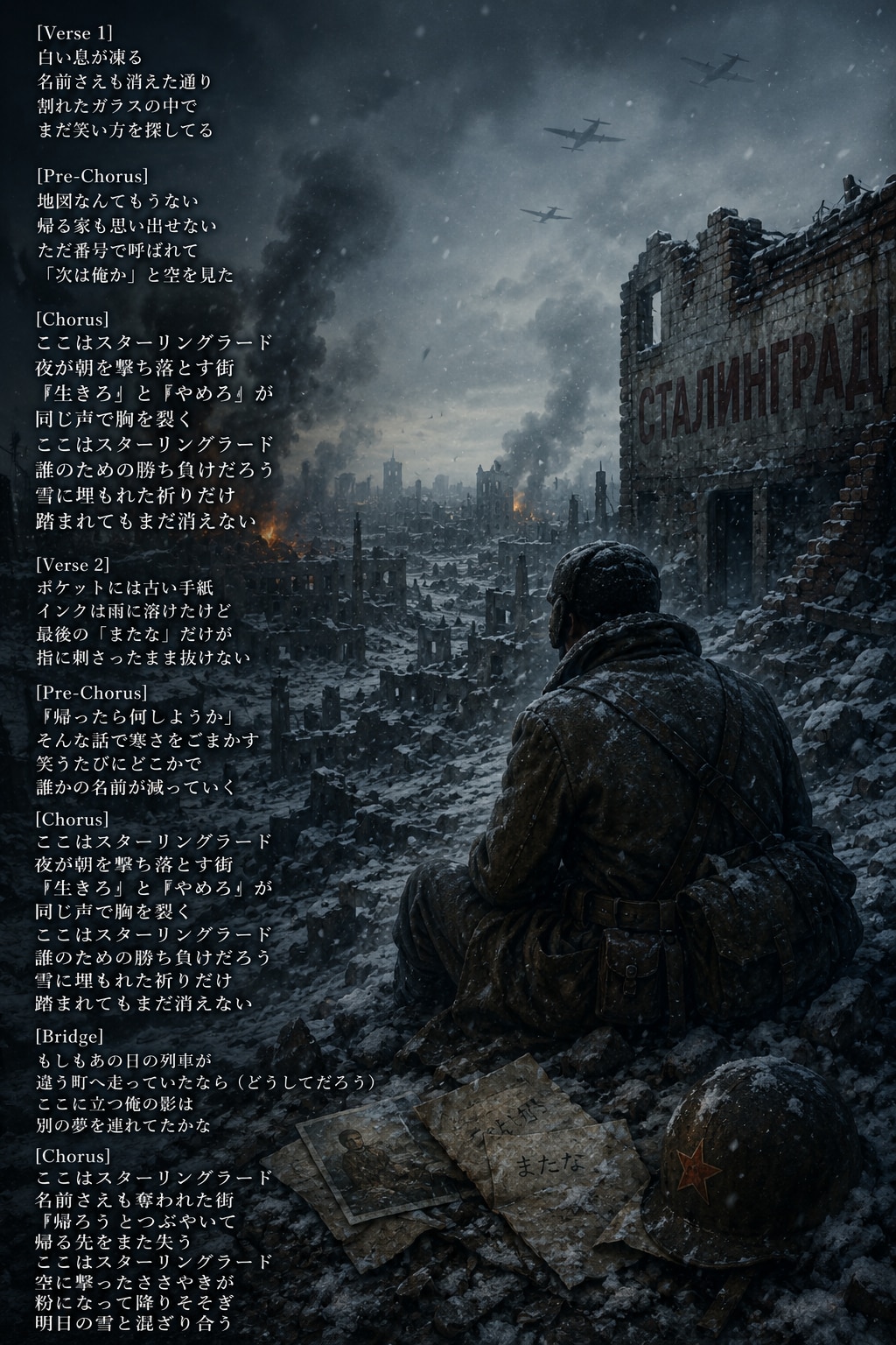 歌詞カード